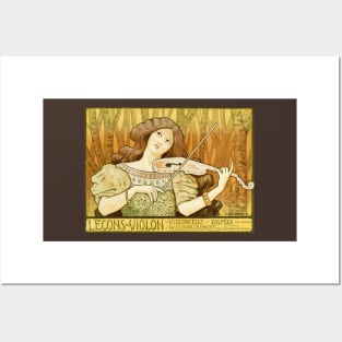 Violin lessons Posters and Art